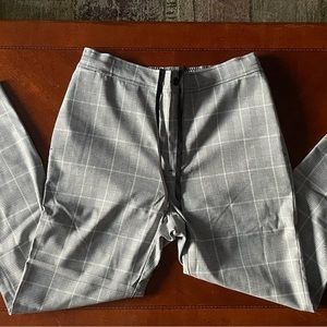 DKNY Men’s Plaid Drawstring Pants